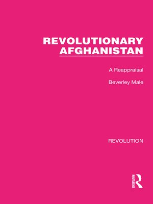 cover image of Revolutionary Afghanistan